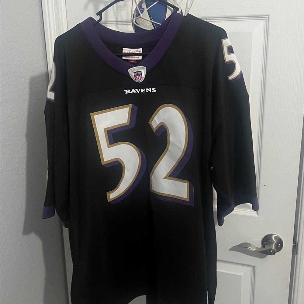 Black and Purple Ravens Jersey